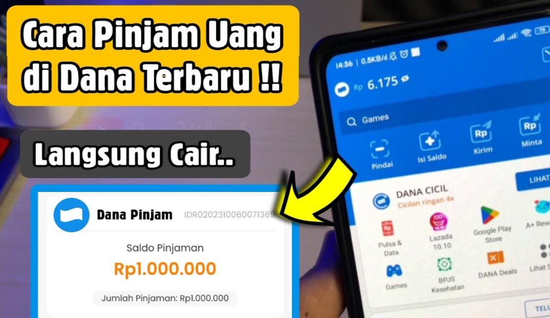 Cara Pinjam Uang di DANA